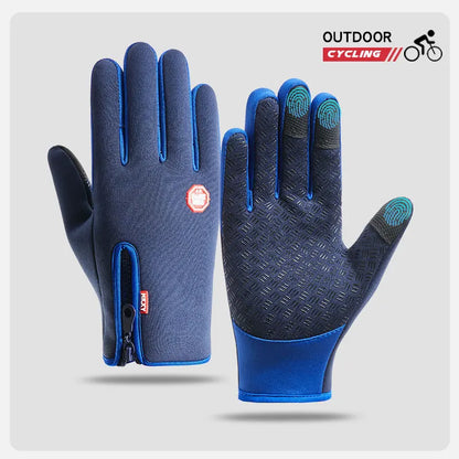 Winter Touchscreen Cycling & Outdoor Gloves Warm, Waterproof, Non-Slip