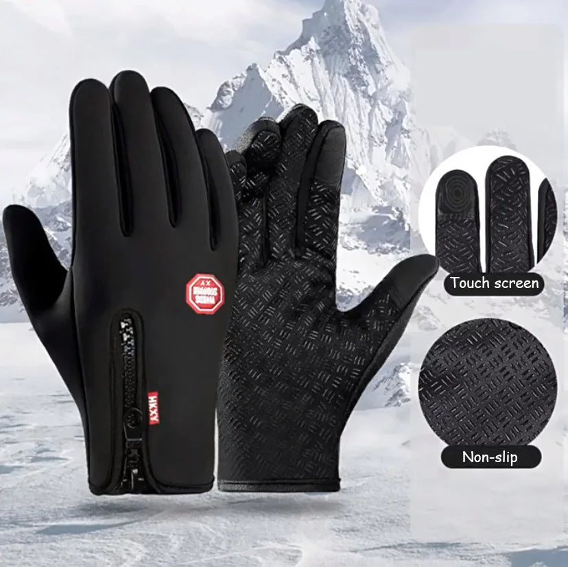 Winter Touchscreen Cycling & Outdoor Gloves Warm, Waterproof, Non-Slip